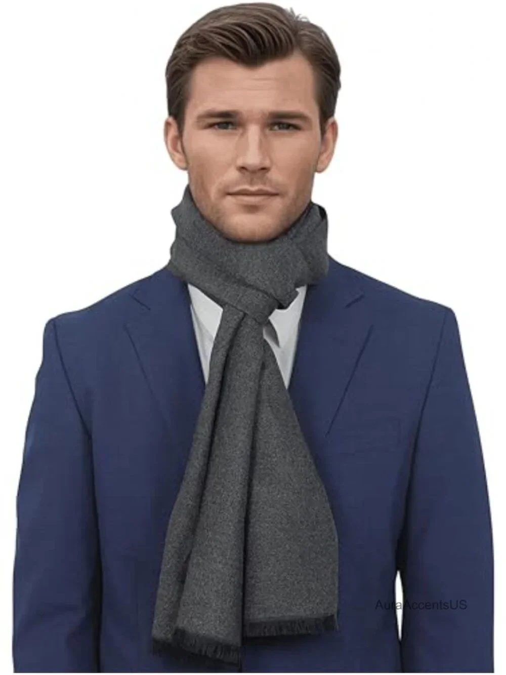 Premium Ultra Warm Soft Durable Stylish Mens Scarf Gift Boxed